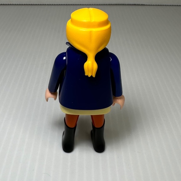 PLAYMOBIL Figure LADY MOM WOMAN Equestrian Horse Riding Ranch Farm Rider blue - Picture 2 of 5